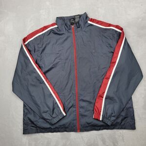Starter Jacket Mens XL‎ Windbreaker Coat Full Zip Up Performance Athletic Adult